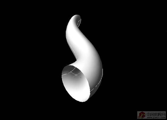 CAD:用邊界曲面制作茶壺口(圖五)