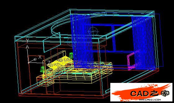 AutoCAD渲染教程：室內裝飾效果圖渲染圖解_中國教程網