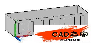 AutoCAD 2011新功能教程：曲面命令創建樓房_中國教程網