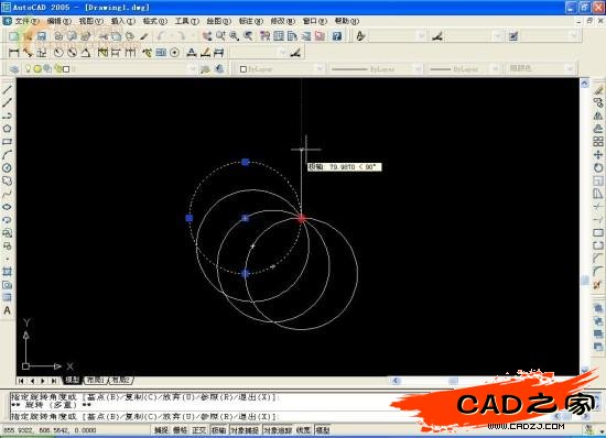 Shift鍵在AUTOCAD中的幾招妙用(2)