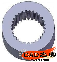 內花鍵完整模型