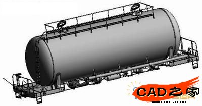 罐體裝配與車體其他部分最終裝配效果