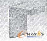 圖7 workbench位移分布圖