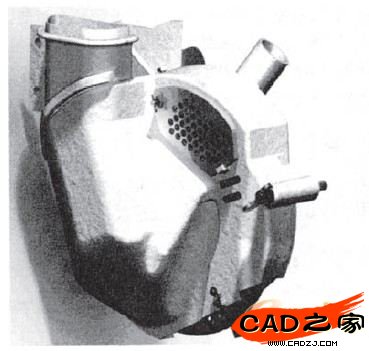 圖1氣吸式排種器三維結構圖