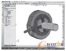 圖6優(yōu)化方案裝配模型