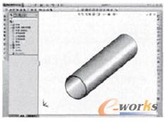 圖3零件三維模型