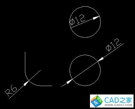 CAD半徑與直徑的標注樣式 - 風徐徐 - 空與間