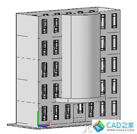 AutoCAD2011曲面命令創建樓房_天極設計在線整理