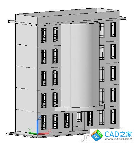 AutoCAD2011曲面命令創建樓房_天極設計在線整理