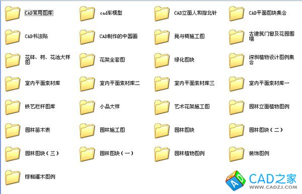 cad圖庫大全下載