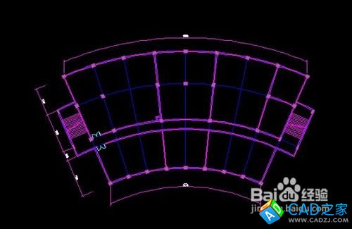CAD怎么制作弧形戶型圖