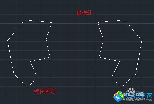 cad的繪圖教程之修改命令：[3]鏡像