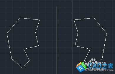 cad的繪圖教程之修改命令：[3]鏡像