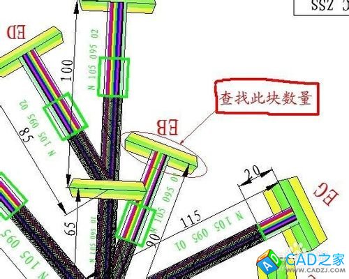 CAD中怎樣查看塊的數量?