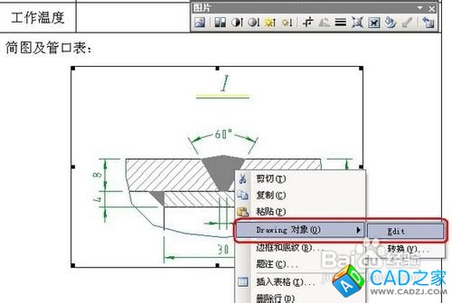 CAD、word、excel三之間的轉(zhuǎn)換