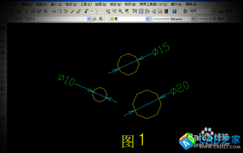 cad如何默認圓的顯示精度