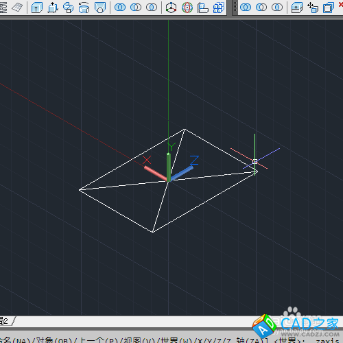 cad如何在不同的平面繪制圖形