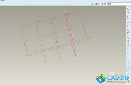 proe5.0實例教程小度WIFI：[1]構造輪廓線