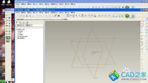 如何在proe中畫出需要尺寸?