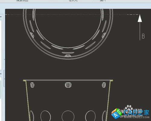 proe5.0工程圖教程：[2]怎么顯示剖面