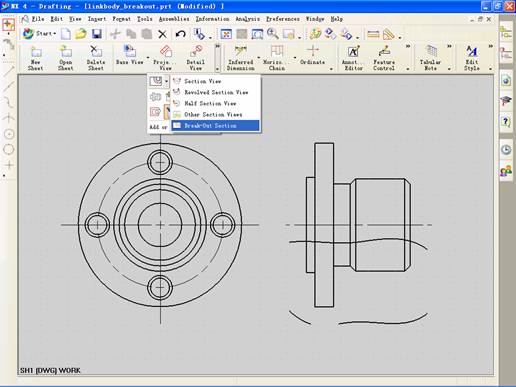 UGNX4.0中如何創建局部剖視圖 UGNX4.0中如何創建局部剖視圖