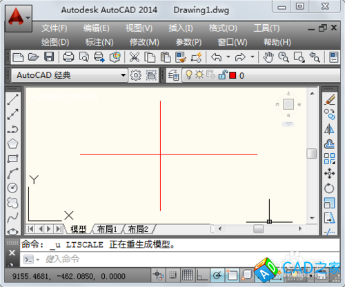 cad中心線怎么畫