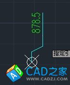 cad教程之標注命令：[4]坐標標注