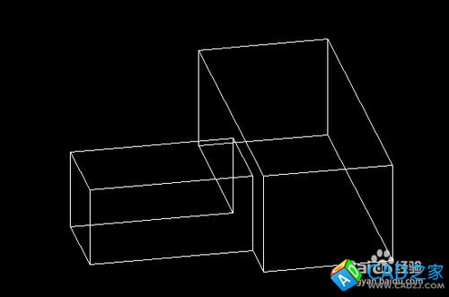 CAD三維并集命令