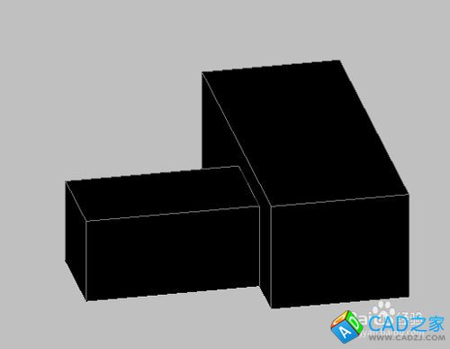 CAD三維并集命令