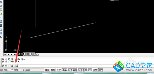 cad2006應用：[1]直線的畫法