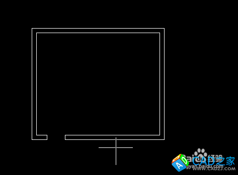 cad 2008自學教程：[2]cad畫出房間的結構