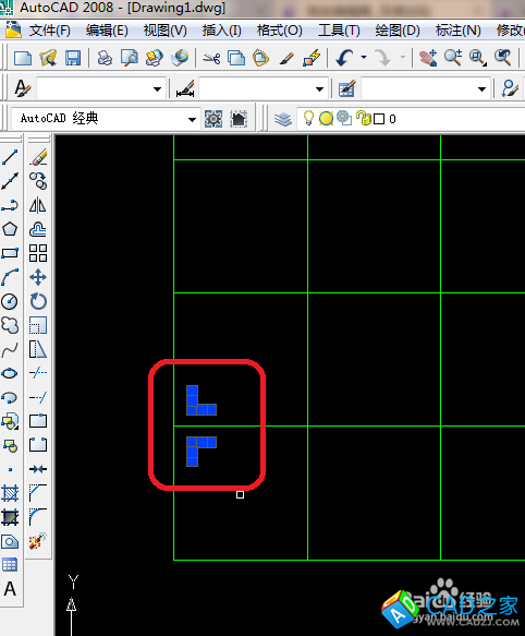 cad 2008自學(xué)教程：[11]cad鏡像怎么用