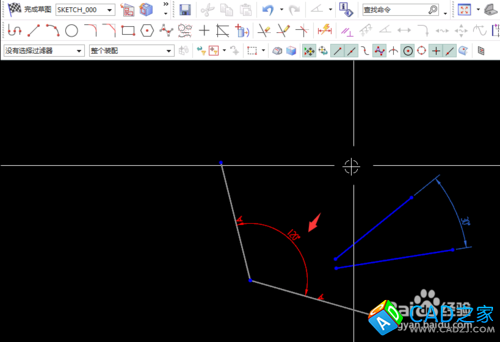 UG10.0教程：[2]定角約束
