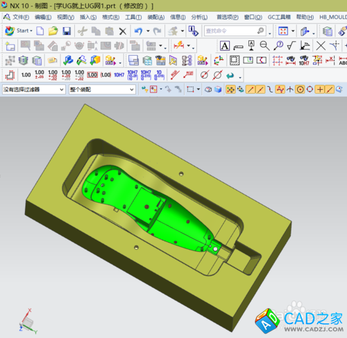 UG10.0教程：[4]UG導出2D圖紙（DWGDXF)經驗