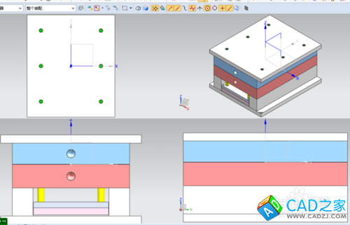 UG10.0教程：[20]多視角UG繪圖窗口設(shè)置技巧