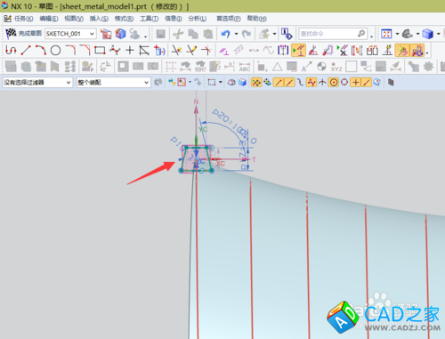 UG10.0教程：[22]變化掃略繪圖實例