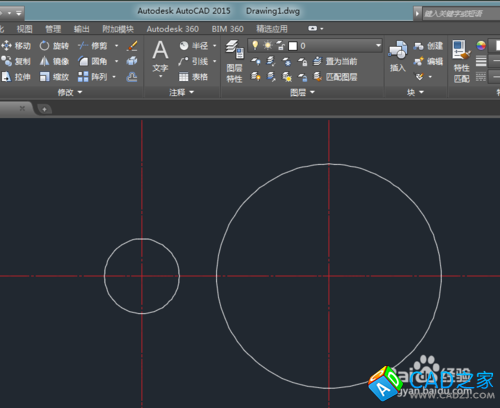 CAD教程：[21]CAD2015捕捉的應用技巧