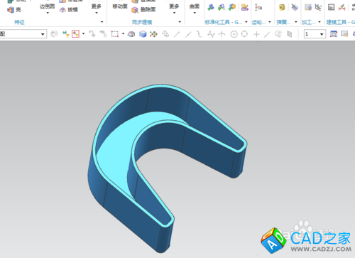UG10.0教程：[53]不同厚度的抽殼技巧