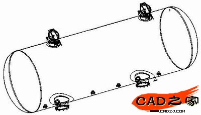 罐體的參數化3D模型