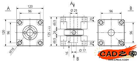 傳感器外形及安裝尺寸