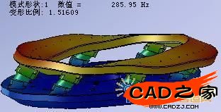 斜交分布橫向一階振型