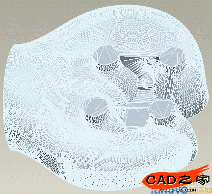 顯示底層幾何后的效果