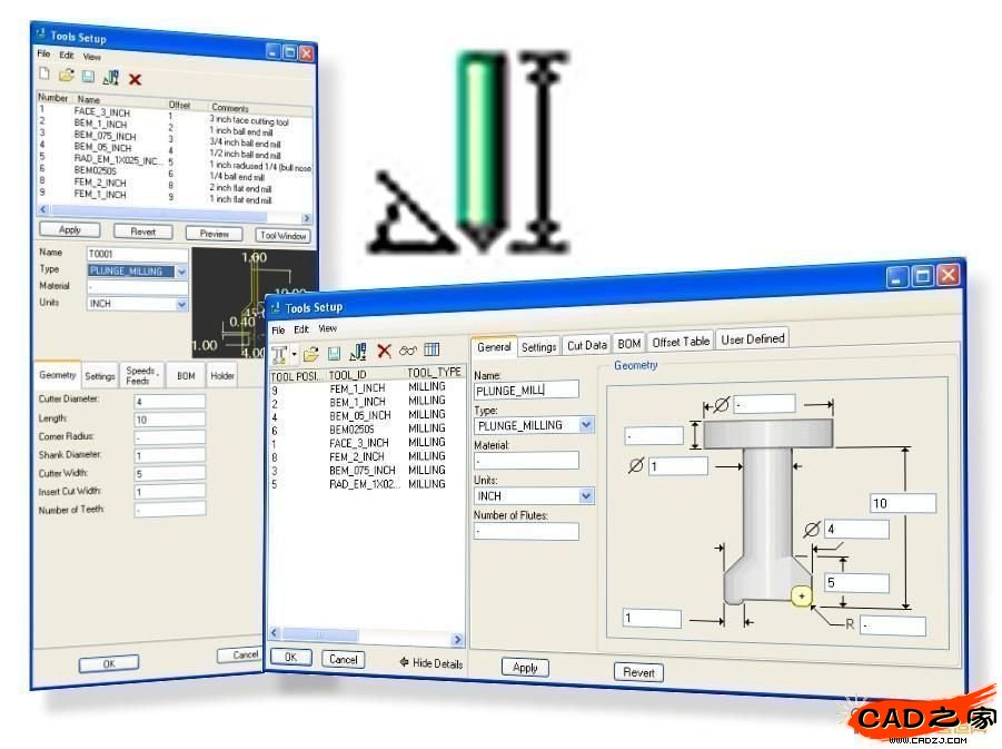 “刀具設置”屏幕的新舊界面并列對比
