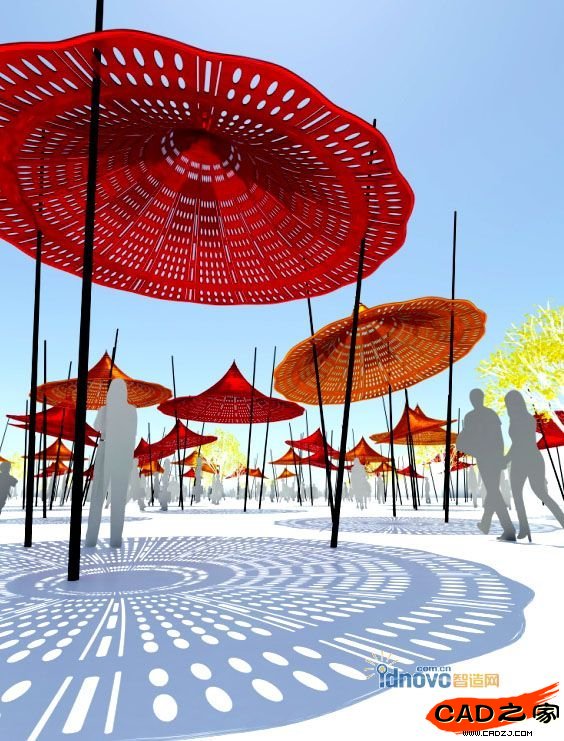 上海世博會景觀設(shè)計效果圖三