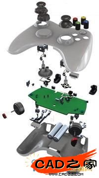 Autodesk Inventor生成的裝配圖的三維模型