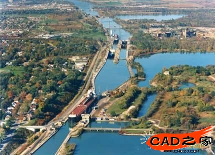 俯瞰圣勞倫斯河