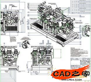 復雜的裝配圖紙