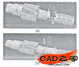  圖3 齒輪軸變形位移圖、應力云圖