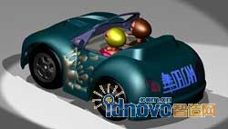 用完全造型添加額外特征使玩具車更加迷人