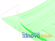 圖 5 粗加工刀路